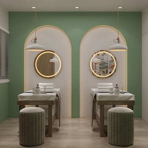 Thi công căn hộ làm spa