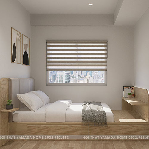 Bàn giao Nội thất 2 phòng ngủ và 2 wc đơn giản mà tinh tế