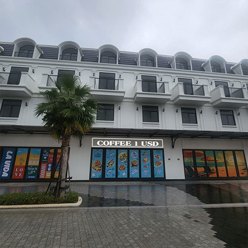 Bàn giao công trình quán cafe tại Lavida Vũng Tàu